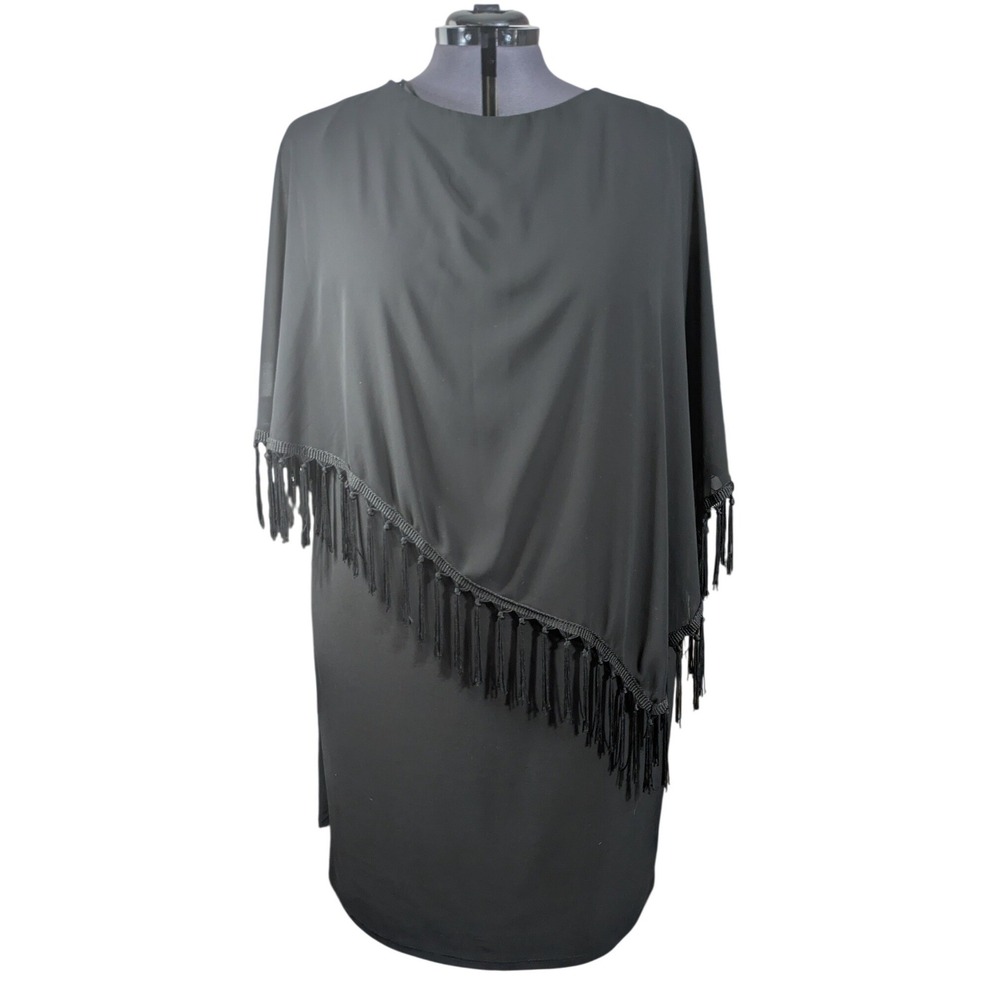 Witchy Western Gothic Fringe Dress 2X Whimsigoth